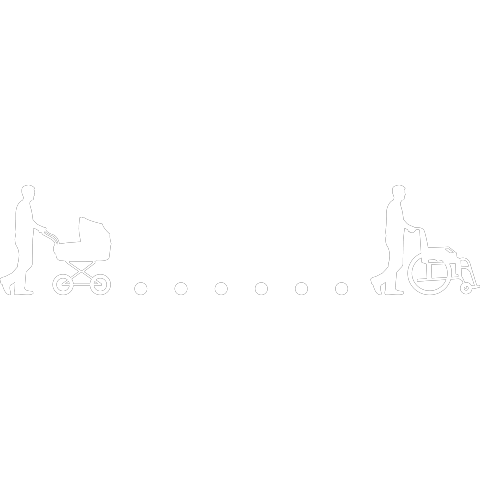 Kinderwagen zum Rollstuhl