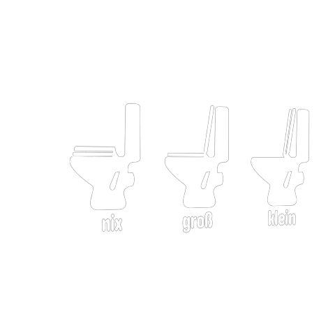 Toilettenregeln Icons