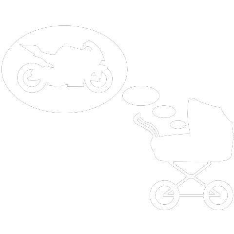 Kinderwagentraum Motorrad