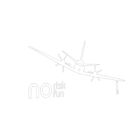 no risk no fun Flugzeug
