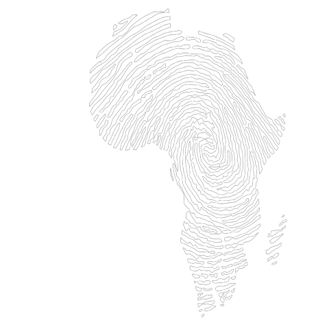 Fingerabdruck Afrika
