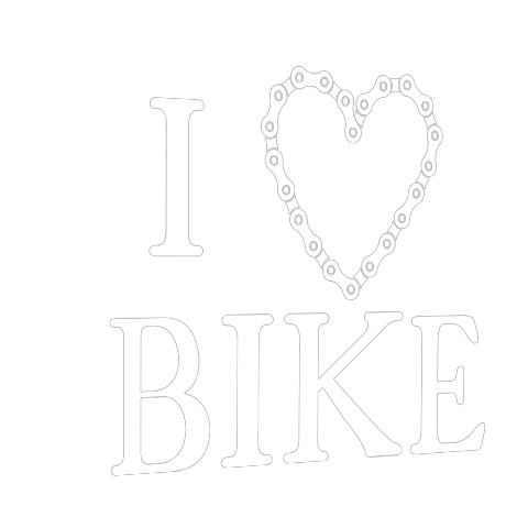 I Love Bike Kettenherz
