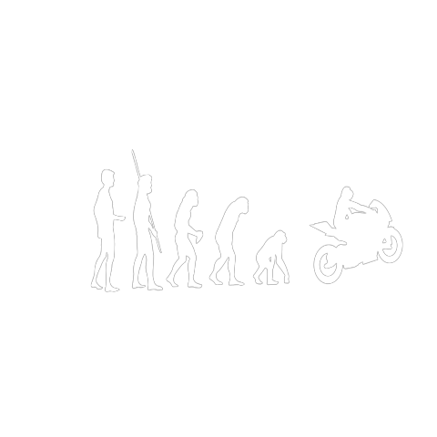 Evolution Motorrad Rückwärts