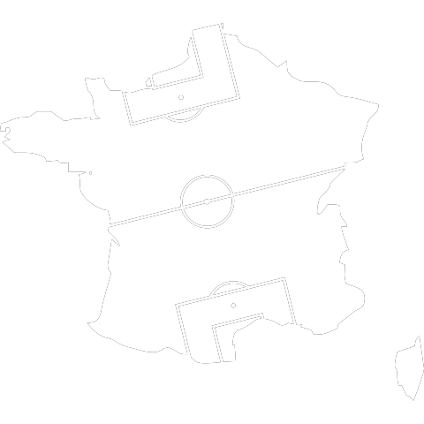 Frankreich als Fußballspielfeld