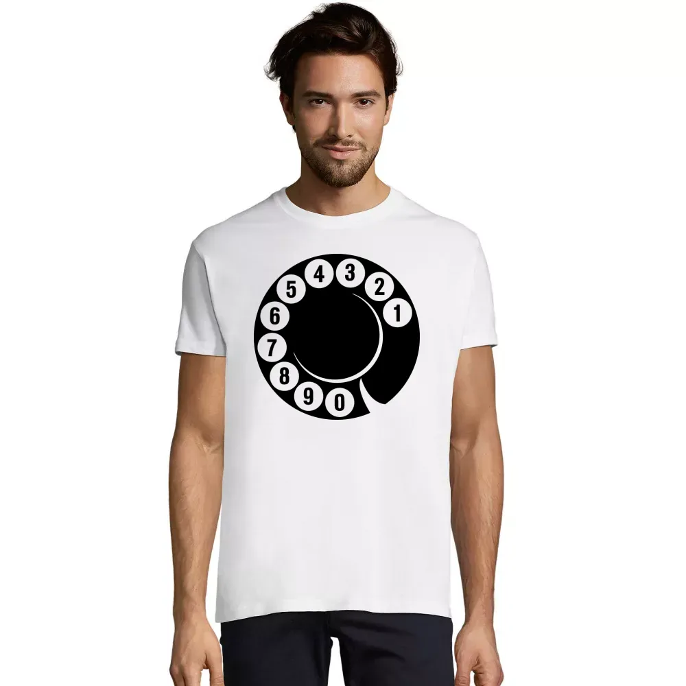 Wählscheibe von alten Telefon T-Shirt