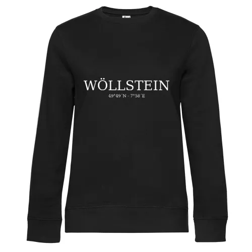 Wöllstein Koordinaten Sweat Frauen Queen Crew Neck