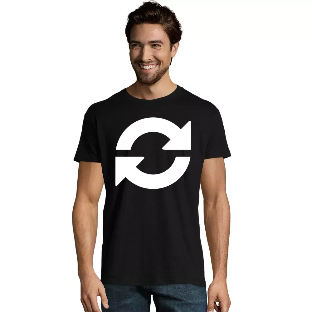 Aktualisieren Refresh Symbol T-Shirt