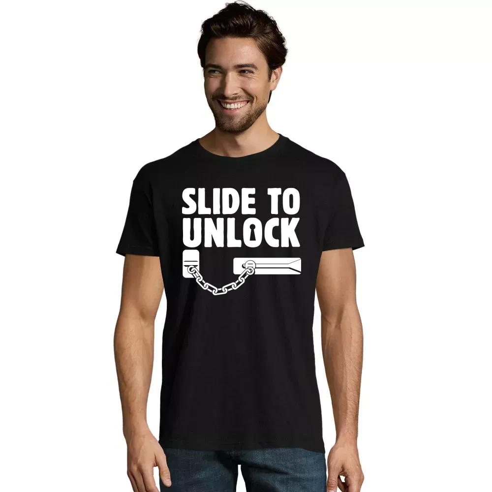 slide to unlock Türkette T-Shirt
