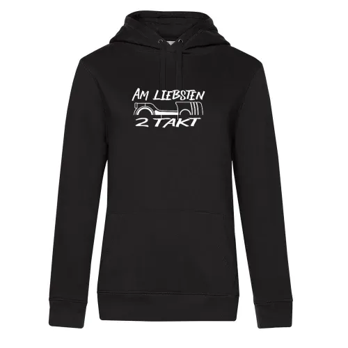 2Takt Enduro Mopedfahrer - Am Liebsten Zweitakt Frauen Hoodie