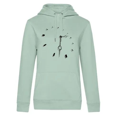 3D Ziffernblatt einer Uhr Frauen Hoodie 3D Ziffernblatt einer Uhr Hoodie