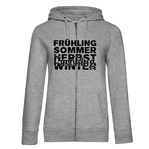 5. Jahreszeit Fasching Frauen Hoodie