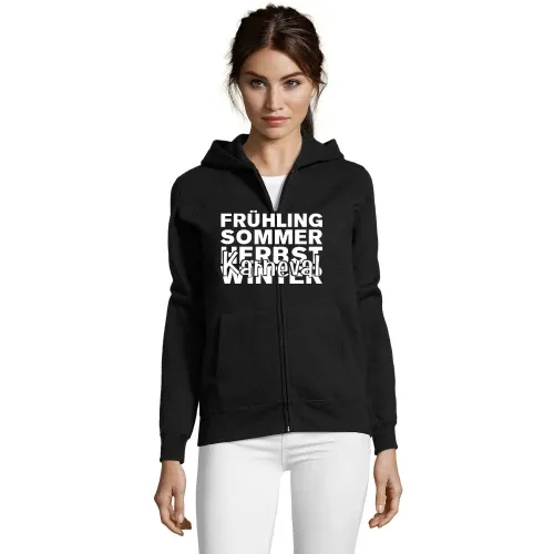 5. Jahreszeit Karneval Frauen Hoodie