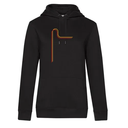 70er Jahre Style Streifen 2 Frauen Hoodie 70er Jahre Style Streifen 2 Hoodie