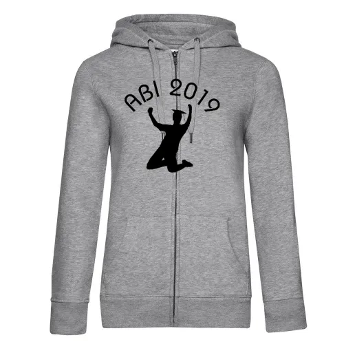 Abi Abschluss mit Jubel Frauen Hoodie