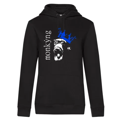 Affenkönig Monkyng Frauen Hoodie