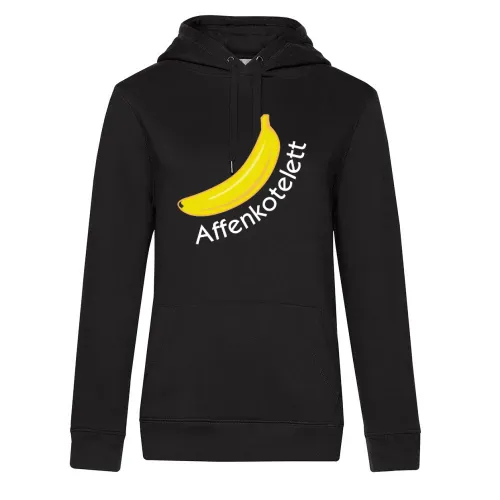 Affenkotelett Hoodie Frauen Queen Hooded