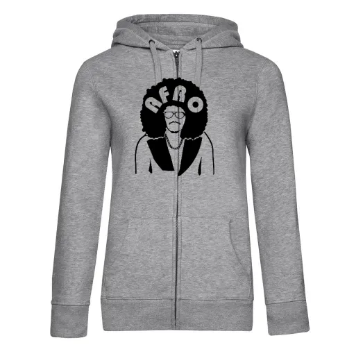 Afro Frisur Frauen Hoodie