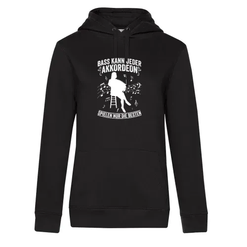 Akkordeon Ziehharmonika Spielen Die Besten Damen Frauen Hoodie