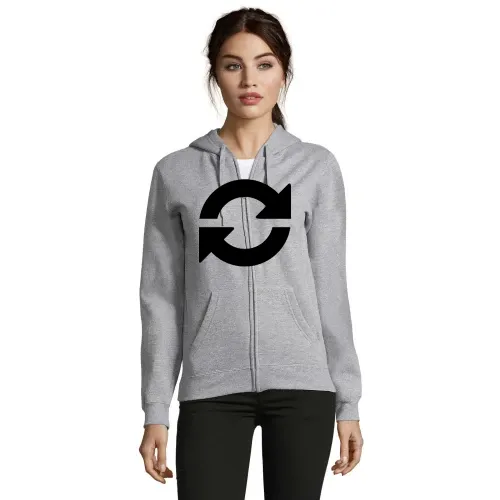 Aktualisieren Refresh Symbol Frauen Hoodie