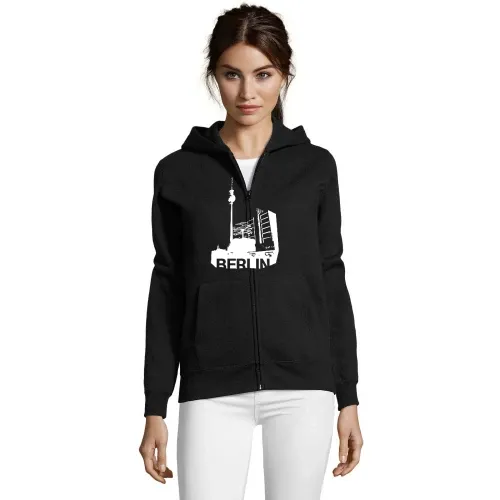 Alexanderplatz in Berlin Frauen Hoodie