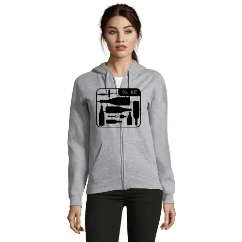 Alkohol Flaschen Kit Frauen Hoodie