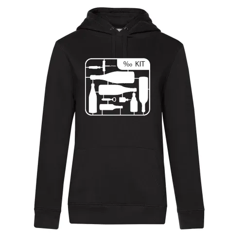 Alkohol Flaschen Kit Frauen Hoodie