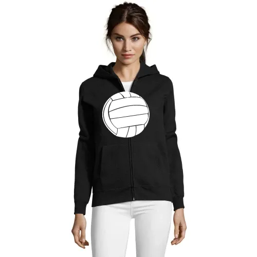 Alter Fußball  aus Leder Frauen Hoodie