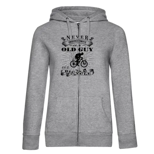 Alter Mann Fahrrad Rente Spruch für Männer Frauen Hoodie