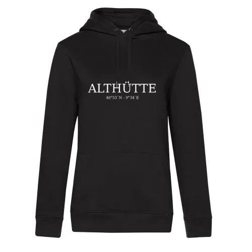 Althütte Koordinaten Frauen Hoodie