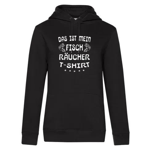 Angeln Fisch Räuchern Räucherfisch Smoker Geschenk Hoodie Frauen Queen Hooded