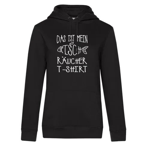 Angeln Fisch Räuchern Räucherfisch Smoker Geschenk Hoodie Frauen Queen Hooded
