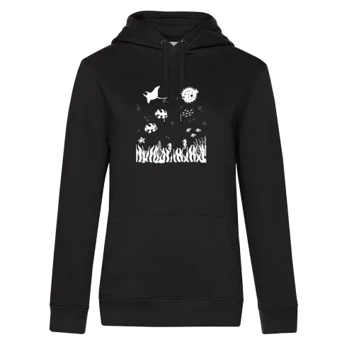 Aquarium Zierfische Aquarianer Aquarien Kostüm Hoodie Frauen Queen Hooded