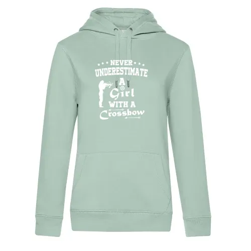 Armbrust Bogenschießen Mittelalter Bogensport Frauen Hoodie Armbrust Bogenschießen Mittelalter Bogensport Hoodie
