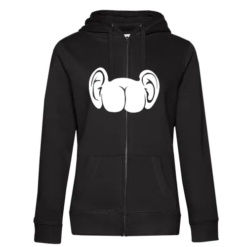Arsch mit Ohren Frauen Hoodie