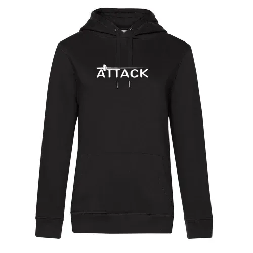 Attack Fechten Fechter Degen Hoodie Frauen Queen Hooded