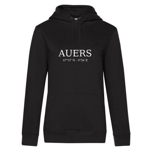 Auers Koordinaten Frauen Hoodie Auers Koordinaten Hoodie