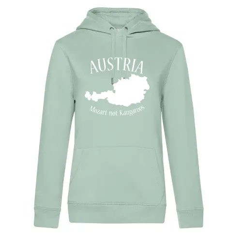 Austria Mozart not Kangaroos Hoodie Frauen Queen Hooded