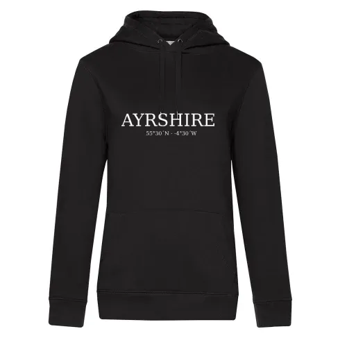 Ayrshire  Koordinaten Hoodie