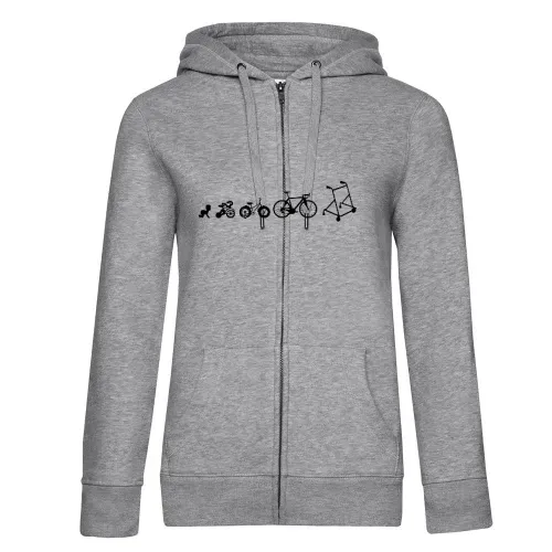 Baby Dreirad Stuetzrad Rennrad Rollator Evolution Frauen Hoodie