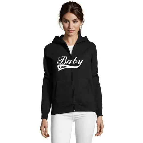Baby inside Frauen Hoodie