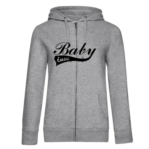 Baby inside Frauen Hoodie