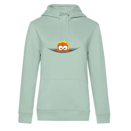 Babykopf aus Kängurubeutel Hoodie