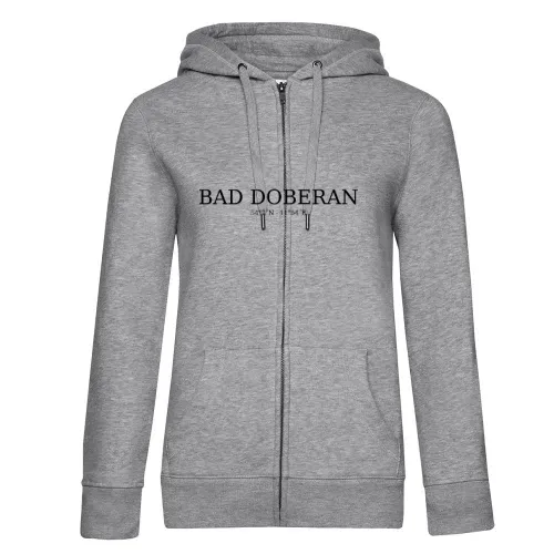 Bad Doberan Koordinaten Hoodie Frauen Queen Zipped