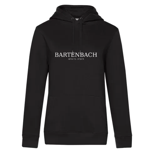 Bartenbach Koordinaten Frauen Hoodie Bartenbach Koordinaten Hoodie