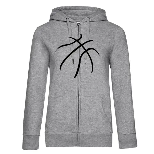 Basketball Striche Frauen Hoodie