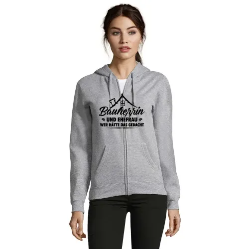 Bauherrin und Ehefrau Wer Hätte Das Gedacht Geschenk Frauen Hoodie