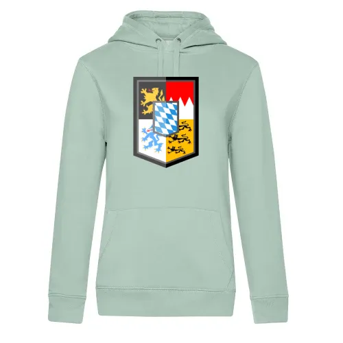 Bayern Wappen E-Style Hoodie Frauen Queen Hooded
