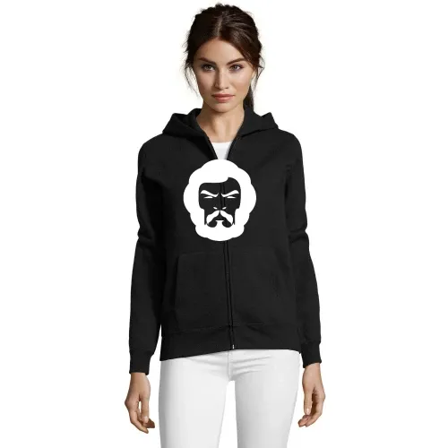 Behaarter Kopf Frauen Hoodie