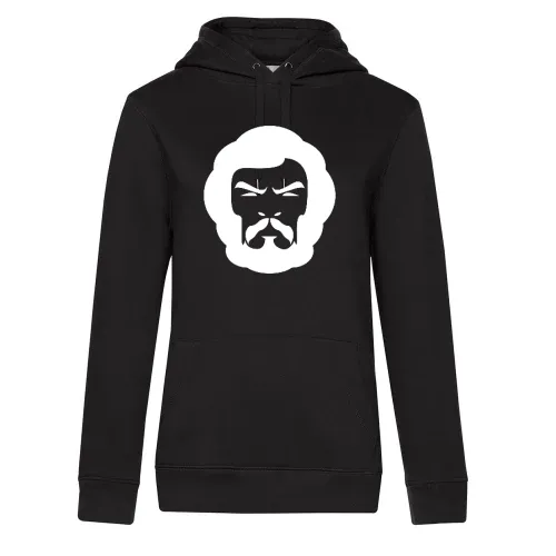 Behaarter Kopf Frauen Hoodie
