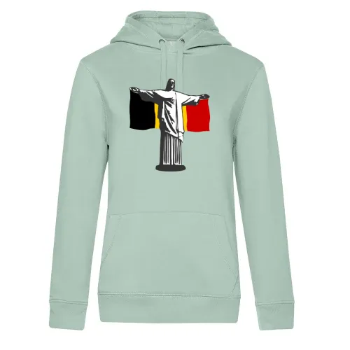 Belgien Jesus in Rio Shirt Hoodie